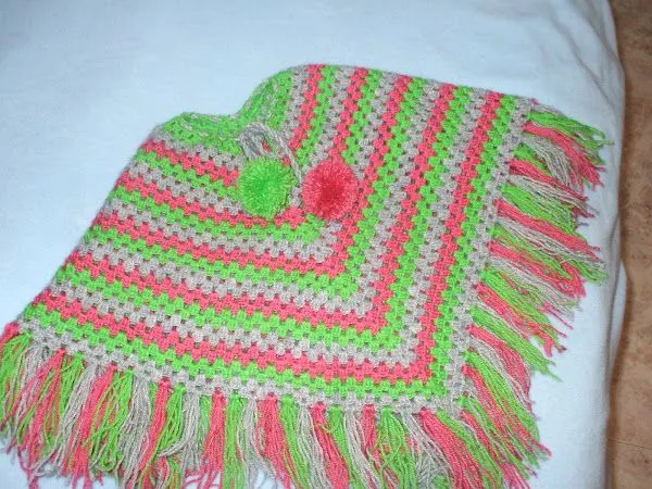 ponchos lana | Aprender manualidades es facilisimo.com ponchos lana | Aprender manualidades es facilisimo.com