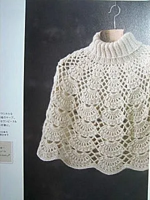 Poncho a crochet paso a paso - Imagui