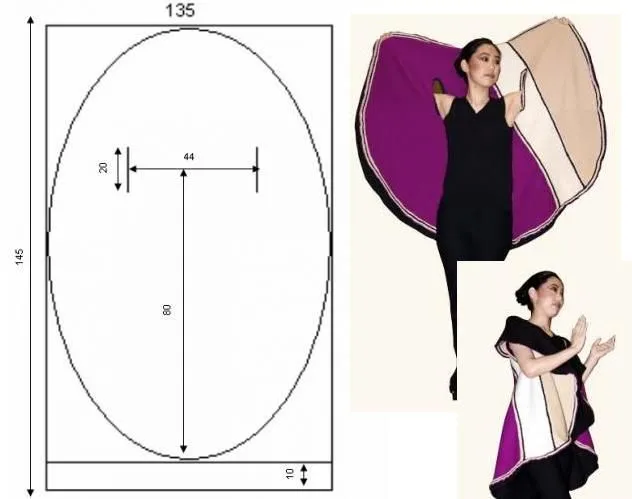 Como hacer y ponerse Vestidos Multiusos <sub> Patrones</sub ...
