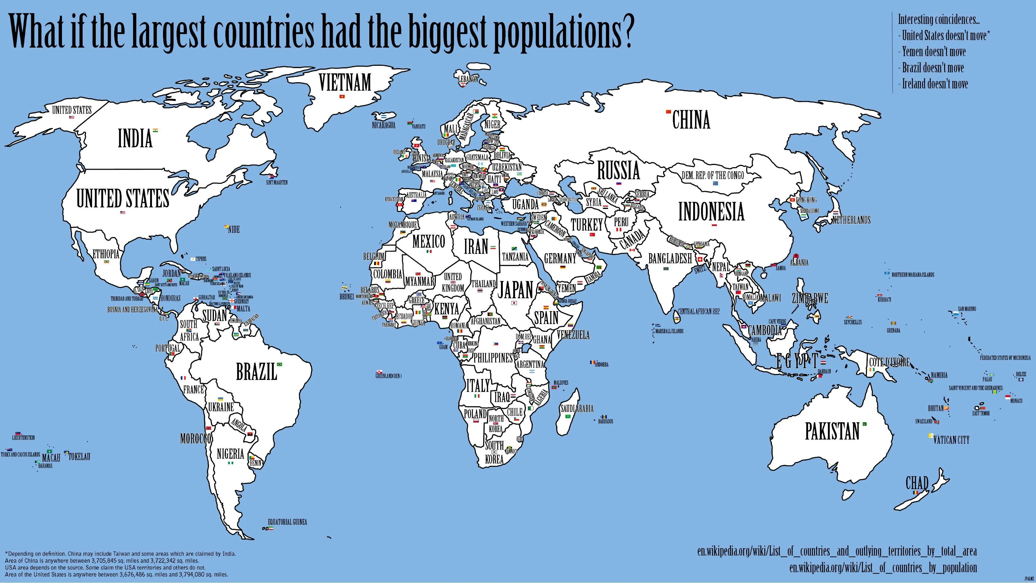 Poniendo orden en el Mapamundi. – Fronteras