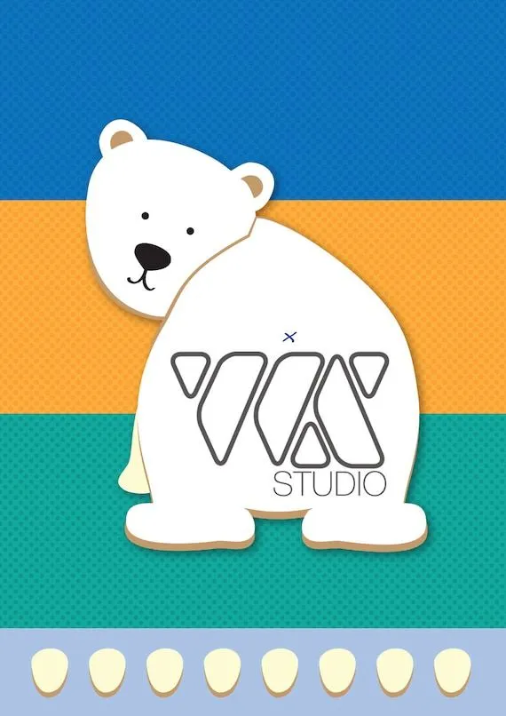 Ponle la Cola al Oso Polar por WXSTUDIO en Etsy