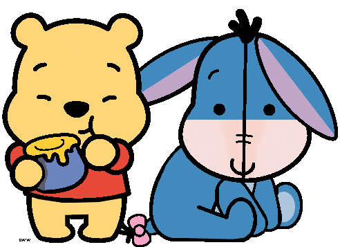 Pooh &amp; Eeyore | scrapbook winnie the pooh | Pinterest