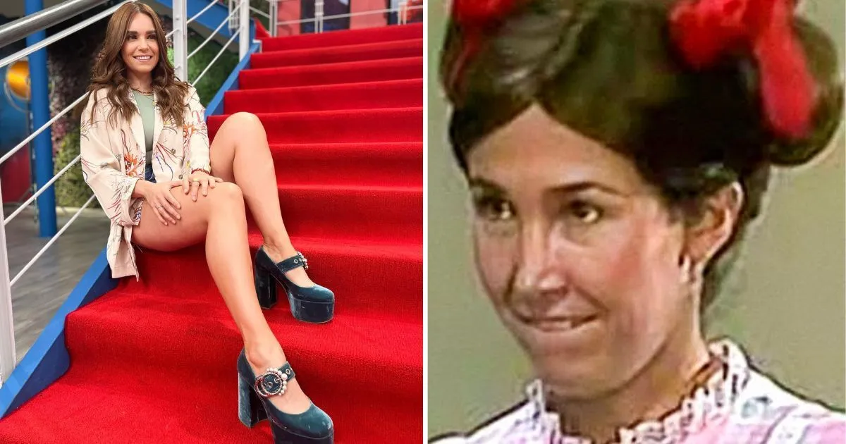 Eres tú popis? Tania Rincón es fuertemente criticada al usar peculiar  vestido - La Mejor