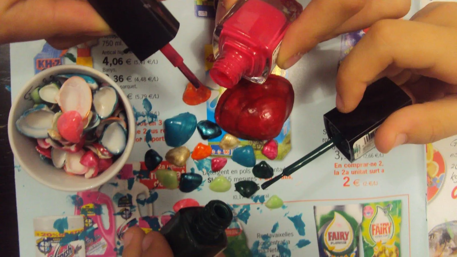 popisol: PINTANDO CONCHAS
