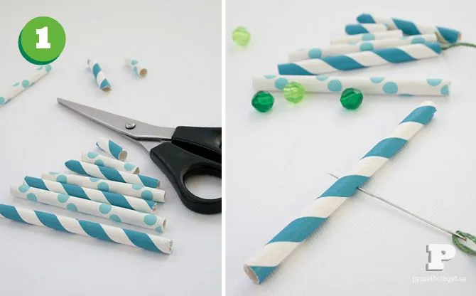 Popotes de papel Navideños - Manualidades para Adornar ~ Un Mundo ...