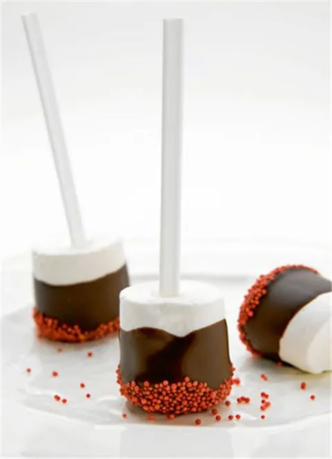 Pops de chocolate y marshmallows | De buena mesa