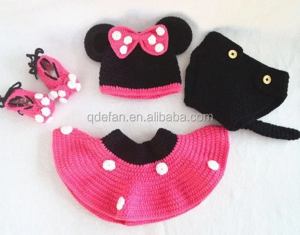 Popular foto de la niña disfraz minnie conjunto traje de ganchillo ... Popular foto de la niña disfraz minnie conjunto traje de ganchillo ...