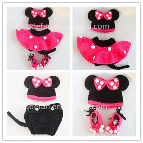 Popular foto de la niña disfraz minnie conjunto traje de ganchillo ... Popular foto de la niña disfraz minnie conjunto traje de ganchillo ...