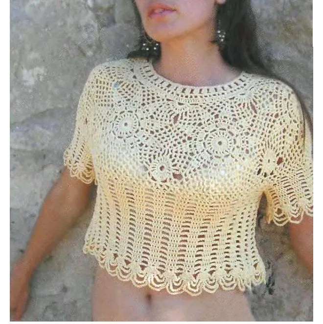 Popular items for crochet top on Etsy