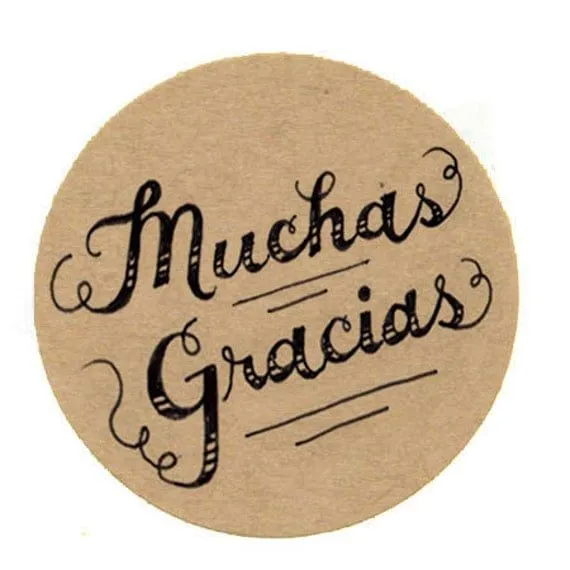 Popular items for muchas gracias on Etsy