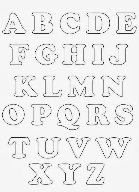 LETRAS PARA CARTEL EN GOMA EVA MOLDES - Imagui LETRAS PARA CARTEL EN GOMA EVA MOLDES - Imagui