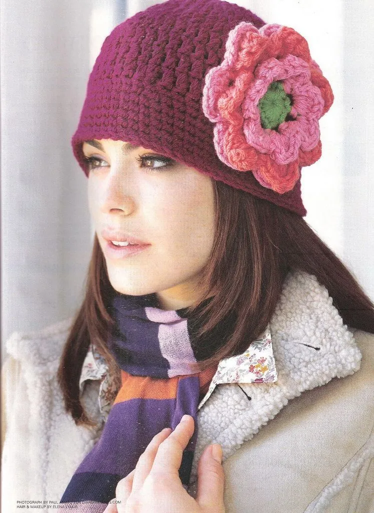 Un Poquito de Todo: patron gorro crochet