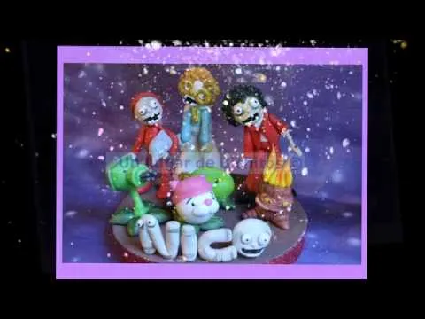 Porcelana Fria: Adornos para Tortas - YouTube