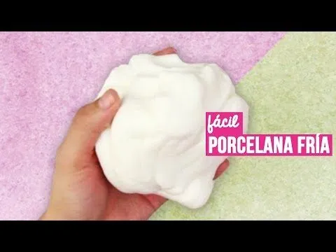 Como hacer Porcelana Fría casera (receta) // Cold porcelain recipe ... Como hacer Porcelana Fría casera (receta) // Cold porcelain recipe ...