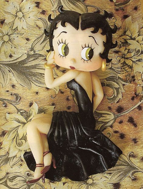 Porcelana Fría - Cold Porcelain - Polymer Clay - Betty Boop | Cold ...