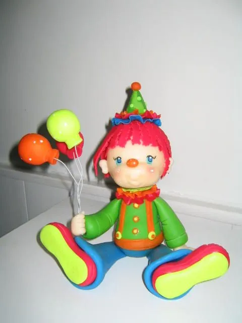 Porcelana Fria Karina Ruiz: Payaso Adorno y Souvenir Porcelana Fria Karina Ruiz: Payaso Adorno y Souvenir