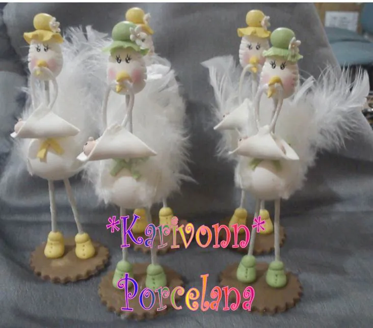 Porcelana Fria Karivonn: Cigueñas!!!!!