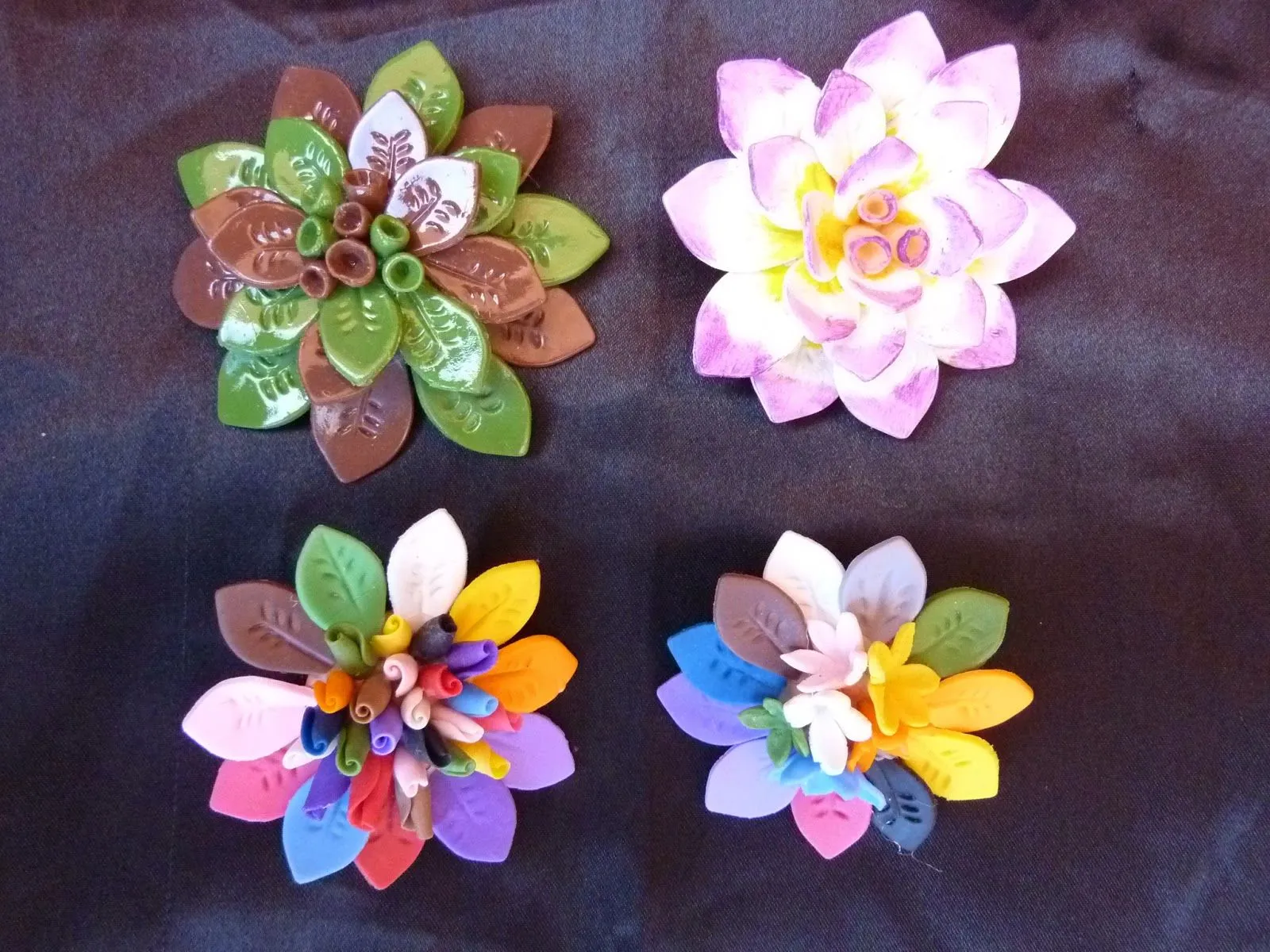 PORCELANA FRIA MARI: BROCHES PORCELANA FRIA PORCELANA FRIA MARI: BROCHES PORCELANA FRIA