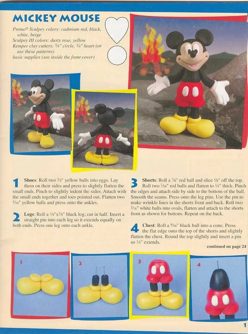 PORCELANA FRÍA: Personajes Disney « Variasmanualidades's Blog