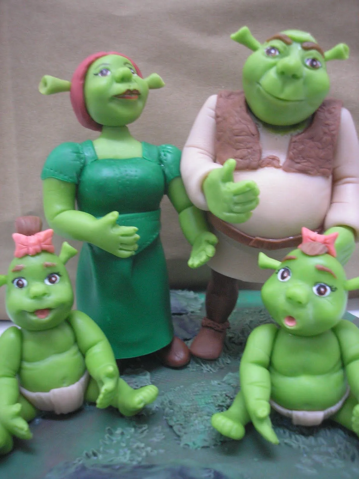 Porcelana Fría: Shrek y Fiona