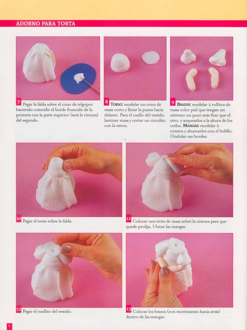 PORCELANA FRIA Trynys design: Muñecas para hacer a mano