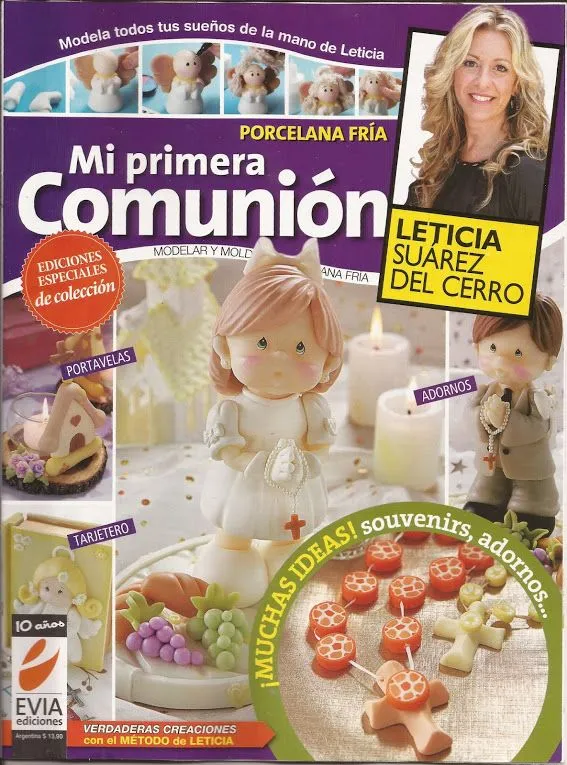 LETICIA SUAREZ DEL CERRO: Mi primera comunión, portavelas, adornos ... LETICIA SUAREZ DEL CERRO: Mi primera comunión, portavelas, adornos ...