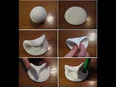 COMO TRABAJAR CON PORCELANA FRIA - YouTube