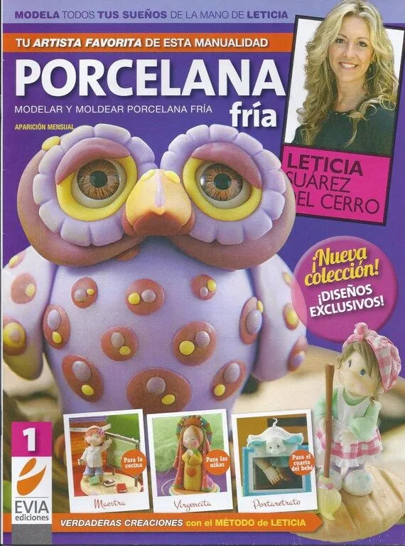 Porcelana en frío 1 revista 2013 por Leticia Suarez por AmGiftShoP Porcelana en frío 1 revista 2013 por Leticia Suarez por AmGiftShoP
