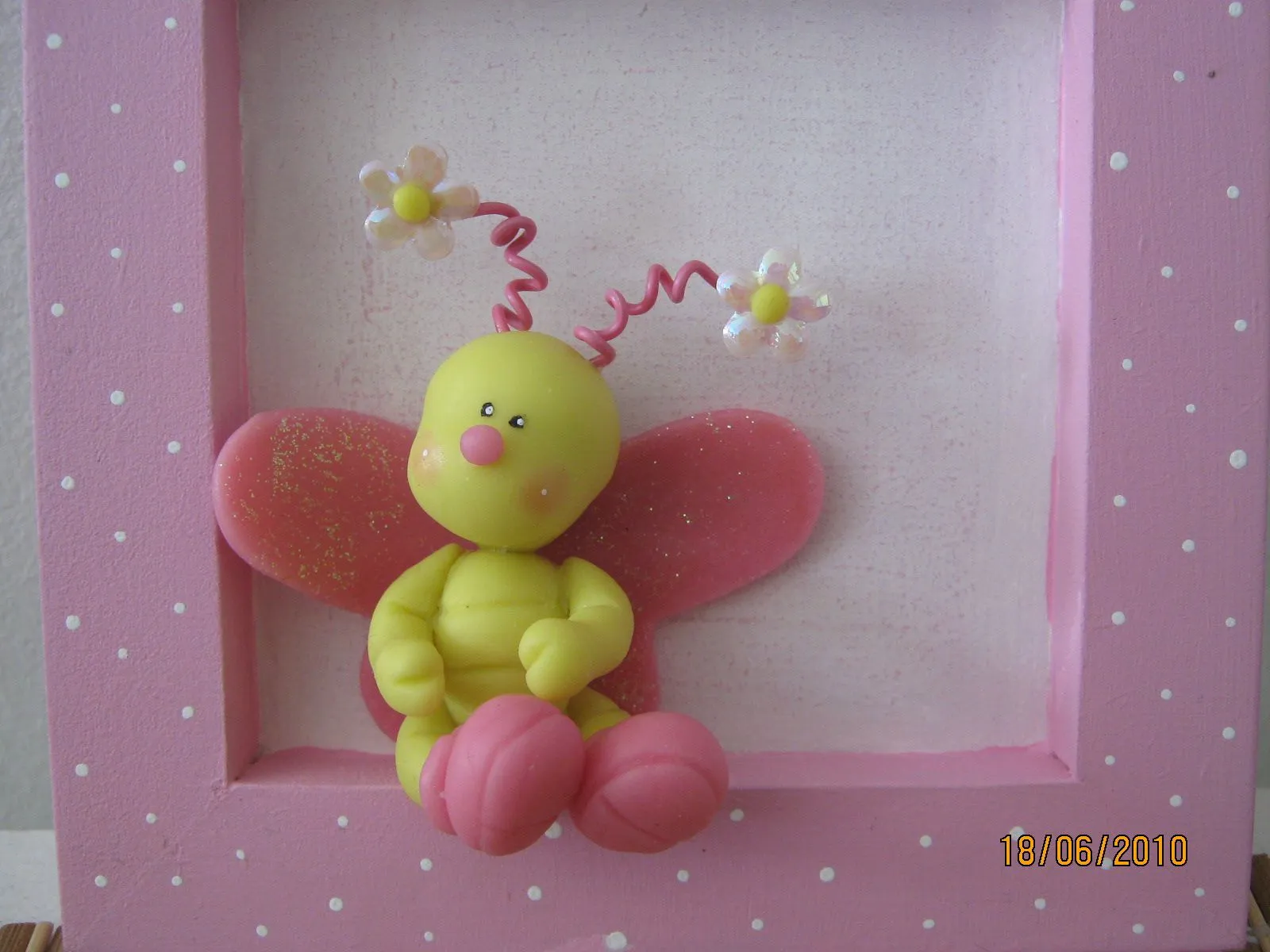 porcelanafria: cuadro mariposa