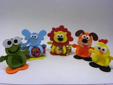 Porta Bombom Bichos | Fiestas infantiles | Pinterest Porta Bombom Bichos | Fiestas infantiles | Pinterest