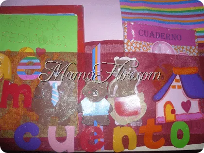 Como hacer un Porta Cuentos Infantiles - Manualidades MamaFlor