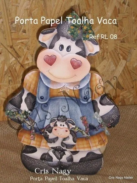 PORTA PAPEL TOALHA VACA | vacas | Pinterest | Html PORTA PAPEL TOALHA VACA | vacas | Pinterest | Html