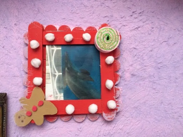 porta retrato de palitos de paleta /decora tu hogar - YouTube porta retrato de palitos de paleta /decora tu hogar - YouTube