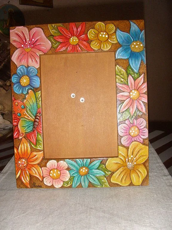 Porta retrato manualidades - Imagui
