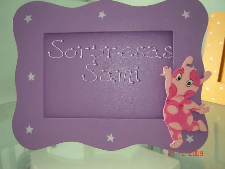 PORTA RETRATOS DE LOS BACKYARDIGANS - SORPRESITA SAMI PORTA RETRATOS DE LOS BACKYARDIGANS - SORPRESITA SAMI