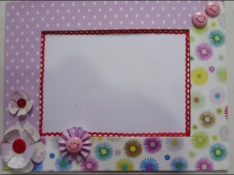 porta retrato en foamy en 20 minutos - YouTube