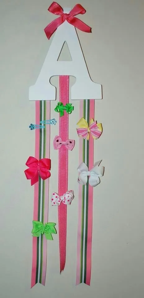 Porta moños on Pinterest | Hair Bow Holders, Bow Holders and ...