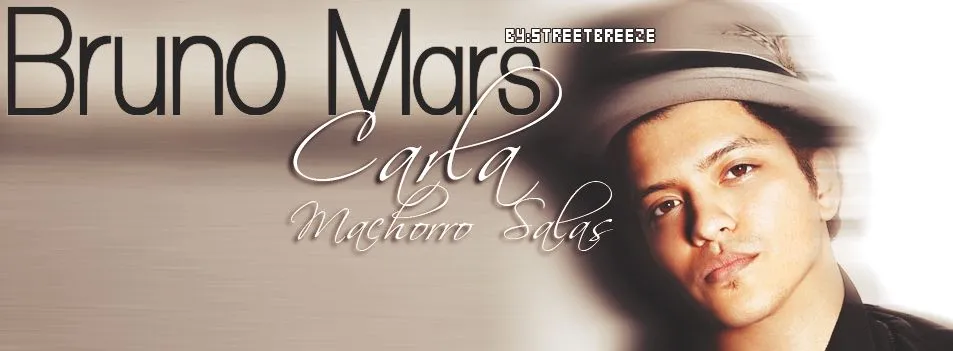 Portada de Bruno Mars by Street-Breeze on DeviantArt