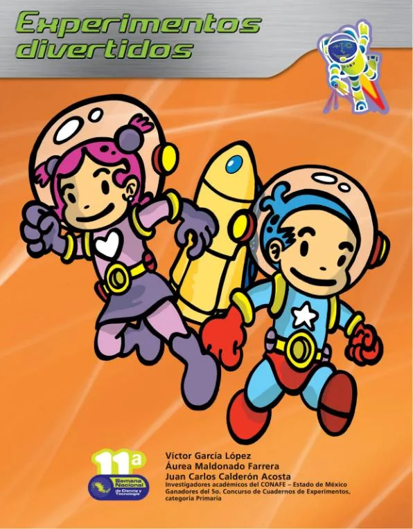 Cuaderno de Experimentos Divertidos para Primaria -Orientacion Andujar Cuaderno de Experimentos Divertidos para Primaria -Orientacion Andujar