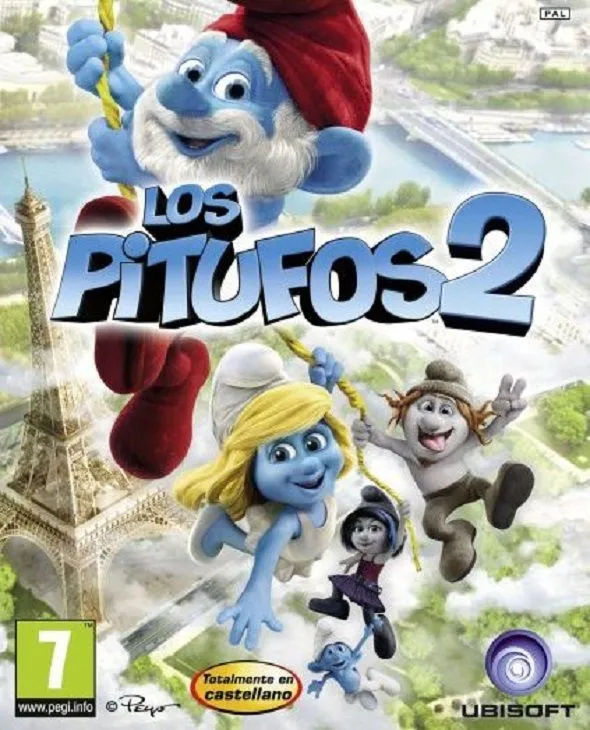 Portada DVD LOS PITUFOS - Imagui