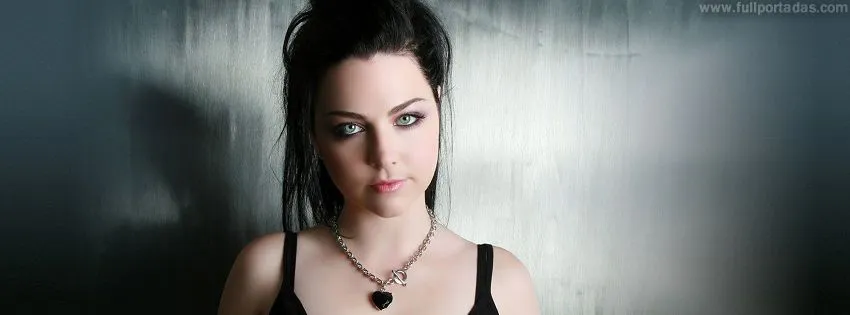 Portada para facebook de Amy lee vocalista de Evanescence