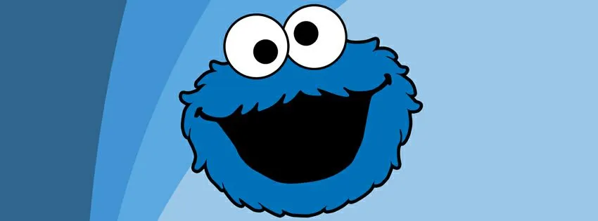 Portada para facebook de Cookie monster