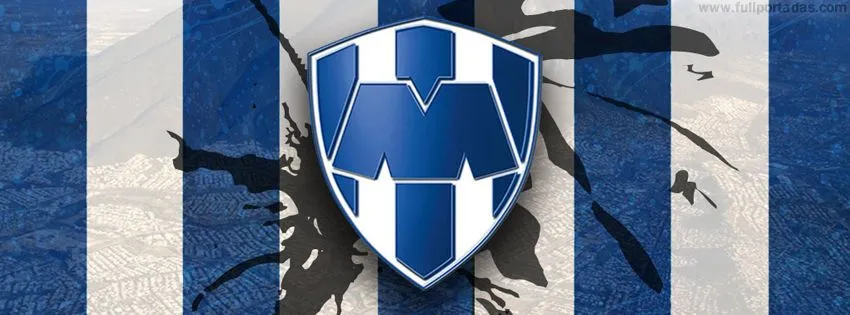 Portada para facebook de Escudo rayados de monterrey
