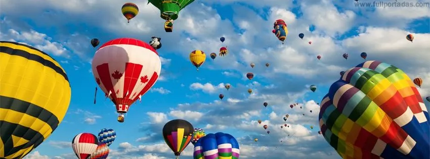 Portada para facebook de Globos aerostáticos Portada para facebook de Globos aerostáticos