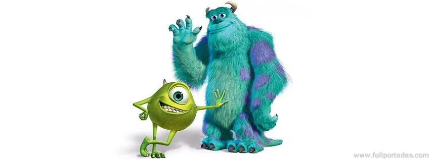 Portada para facebook de Sulley y Wazowski (Monsters inc) Portada para facebook de Sulley y Wazowski (Monsters inc)