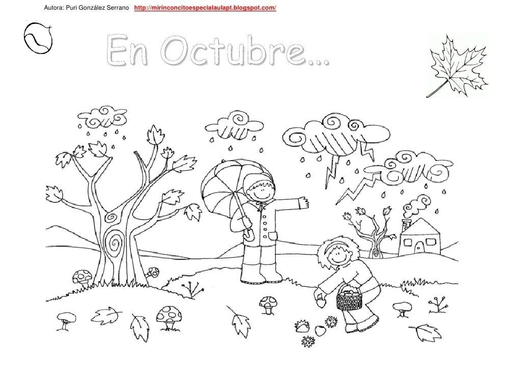 Portada meses - Calendario escolar infantil primer trimestre Portada meses - Calendario escolar infantil primer trimestre