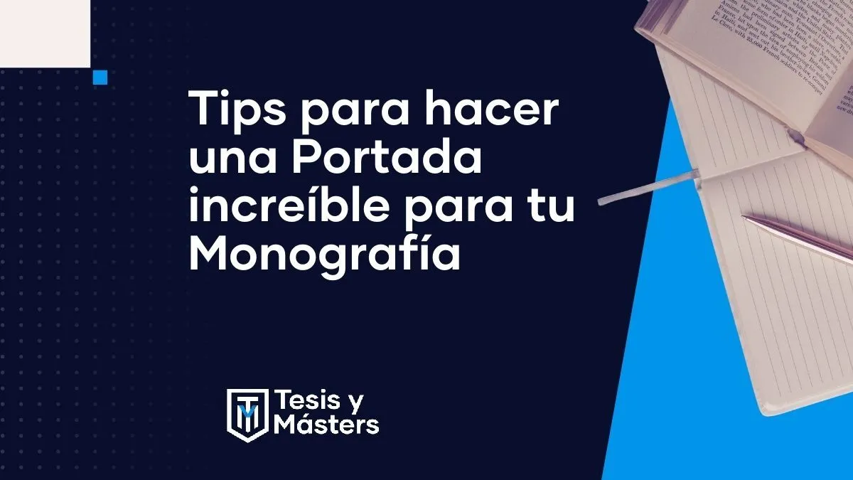 Cómo hacer la portada de una monografía fácil y rápido?