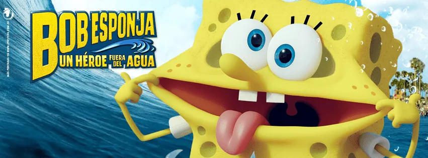 Portadas para Facebook de BOB ESPONJA: UN HÉROE FUERA DEL AGUA ...