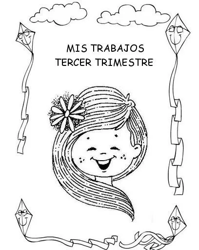 Portadas de enero para colorear - Imagui