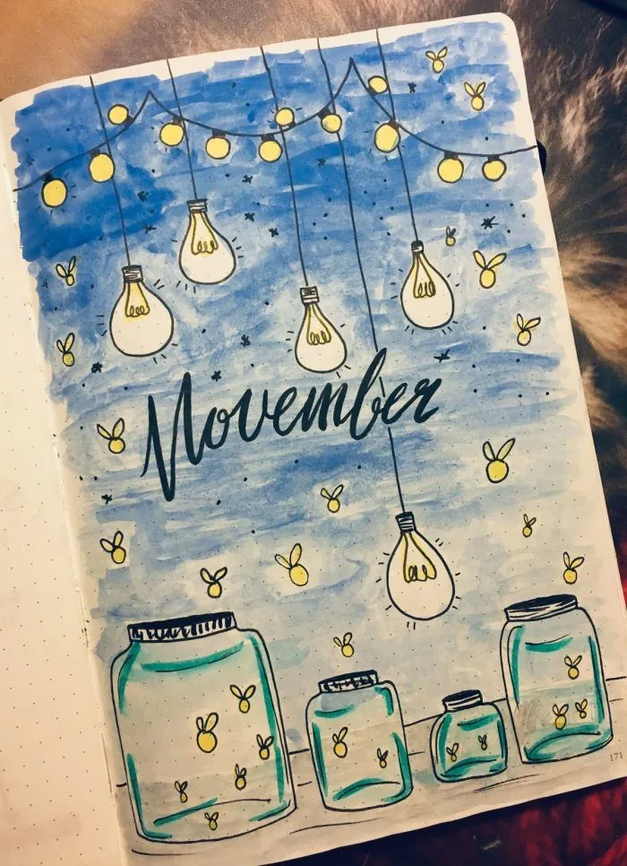 Portadas de noviembre, diseños creativos, ideas bonitas, dibujos fáciles, carátulas Portadas de noviembre, diseños creativos, ideas bonitas, dibujos fáciles, carátulas